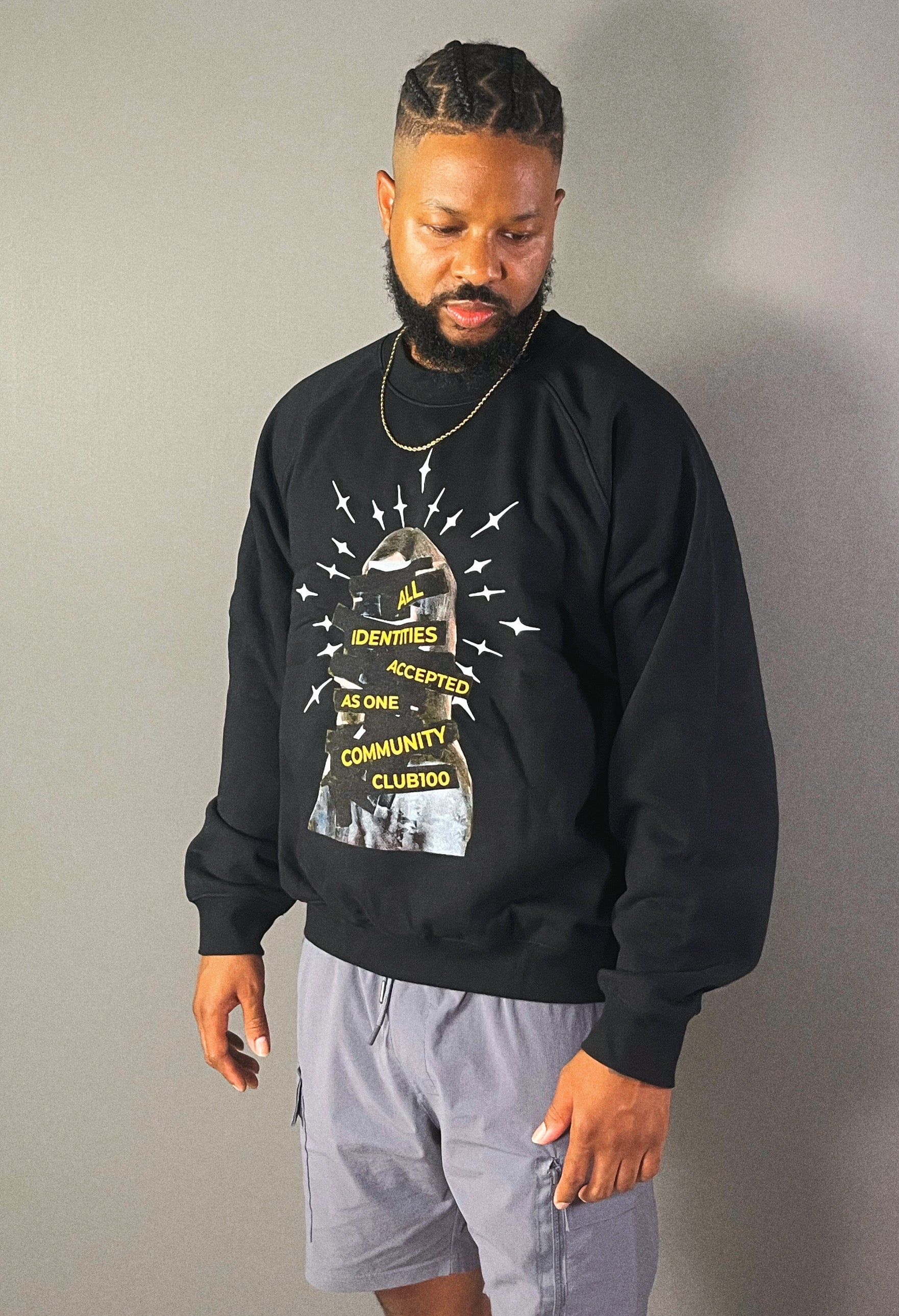 Masked Identity Crewneck