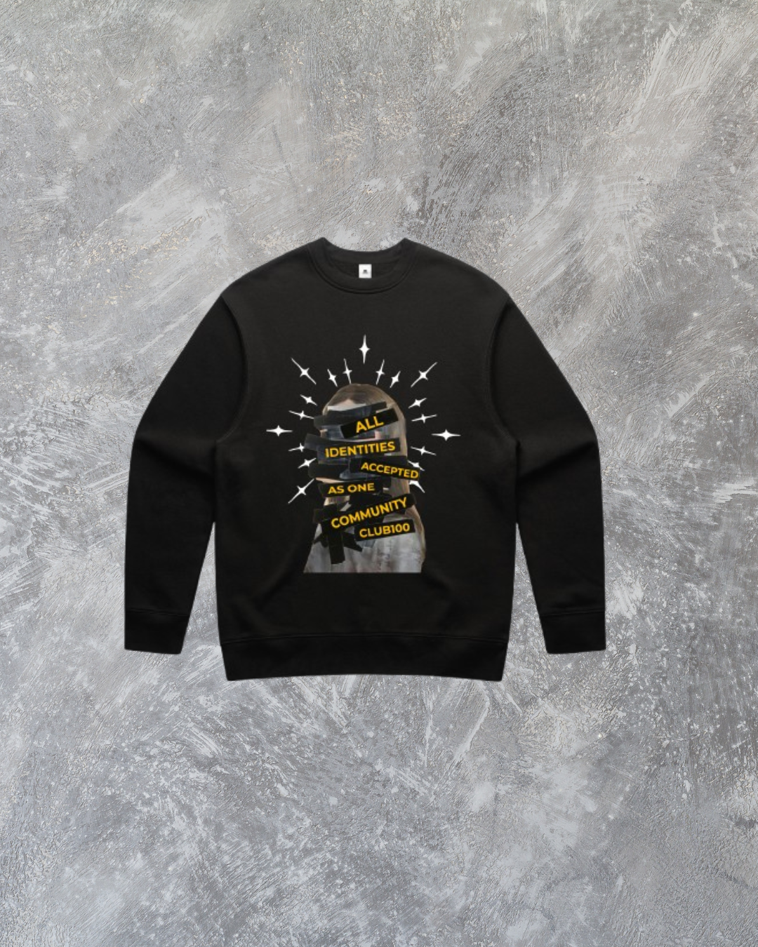Masked Identity Crewneck